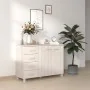 Aparador HAMAR madera maciza de pino blanco 113x40x80 cm by , Sideboards - Ref: Foro24-340445, Price: 155,45 €, Discount: %