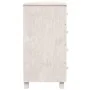 Aparador HAMAR madera maciza de pino blanco 113x40x80 cm by , Sideboards - Ref: Foro24-340445, Price: 155,45 €, Discount: %