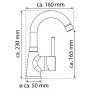 EISL Grifo monomando de lavabo FUTURA con desagüe cromado by , Faucets - Ref: Foro24-446491, Price: 71,84 €, Discount: %