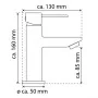 EISL Grifo monomando de lavabo CALVINO cromado by , Faucets - Ref: Foro24-446485, Price: 63,45 €, Discount: %