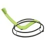 Tumbona con almohada acero y textilene verde de , Tumbonas - Ref: Foro24-317586, Precio: 74,40 €, Descuento: %