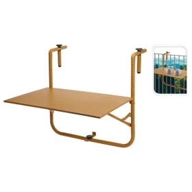 ProGarden Mesa de balcón amarillo mostaza mate by , Garden tables - Ref: Foro24-446762, Price: 56,47 €, Discount: %