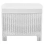 Set de muebles de jardín 4 piezas con cojines plástico blanco von , Gartensets - Ref: Foro24-3052964, Preis: 340,77 €, Rabatt: %