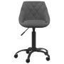 Silla de comedor de terciopelo gris oscuro de , Sillas de comedor - Ref: Foro24-335361, Precio: 88,48 €, Descuento: %