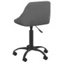 Silla de comedor de terciopelo gris oscuro de , Sillas de comedor - Ref: Foro24-335361, Precio: 88,48 €, Descuento: %
