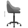 Silla de comedor de terciopelo gris oscuro de , Sillas de comedor - Ref: Foro24-335361, Precio: 88,48 €, Descuento: %