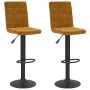 Taburetes de cocina 2 unidades terciopelo marrón by , Kitchen stools - Ref: Foro24-335761, Price: 125,76 €, Discount: %