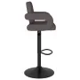 Taburetes de cocina 2 unidades tela gris taupé by , Kitchen stools - Ref: Foro24-335626, Price: 169,99 €, Discount: %