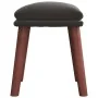 Reposapiés de terciopelo gris oscuro 45x29,5x35 cm by , Ottomans - Ref: Foro24-341469, Price: 44,07 €, Discount: %