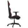 Silla gaming masaje reposapiés cuero sintético negro rojo tinto von , Gaming-Stühle - Ref: Foro24-345529, Preis: 121,71 €, Ra...