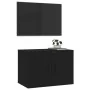 Mueble para TV de pared negro 57x34,5x40 cm by , TV Furniture - Ref: Foro24-816617, Price: 50,00 €, Discount: %