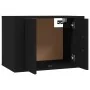 Mueble para TV de pared negro 57x34,5x40 cm by , TV Furniture - Ref: Foro24-816617, Price: 50,00 €, Discount: %