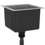 Fregadero de cocina hecho a mano acero inoxidable by , Sinks - Ref: Foro24-51498, Price: 87,36 €, Discount: %