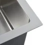 Fregadero de cocina hecho a mano acero inoxidable by , Sinks - Ref: Foro24-51498, Price: 87,36 €, Discount: %