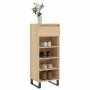 Mueble zapatero madera contrachapada roble Sonoma 40x36x105 cm by , Shoe racks and shoe organizers - Ref: Foro24-831471, Pric...