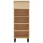 Mueble zapatero madera contrachapada roble Sonoma 40x36x105 cm by , Shoe racks and shoe organizers - Ref: Foro24-831471, Pric...