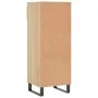 Mueble zapatero madera contrachapada roble Sonoma 40x36x105 cm by , Shoe racks and shoe organizers - Ref: Foro24-831471, Pric...
