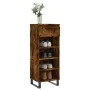 Mueble zapatero madera contrachapada roble ahumado 40x36x105 cm von , Schuhregale und Schuhorganisatoren - Ref: Foro24-831473...
