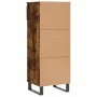 Mueble zapatero madera contrachapada roble ahumado 40x36x105 cm von , Schuhregale und Schuhorganisatoren - Ref: Foro24-831473...