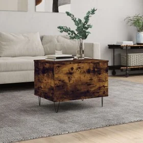 Mesa de centro madera contrachapada roble ahumado 60x44,5x45 cm by , Coffee table - Ref: Foro24-830953, Price: 53,57 €, Disco...