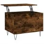 Mesa de centro madera contrachapada roble ahumado 60x44,5x45 cm by , Coffee table - Ref: Foro24-830953, Price: 53,57 €, Disco...