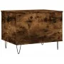 Mesa de centro madera contrachapada roble ahumado 60x44,5x45 cm by , Coffee table - Ref: Foro24-830953, Price: 53,57 €, Disco...
