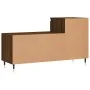Mueble zapatero madera contrachapada roble marrón 102x36x60 cm de , Zapateros y organizadores de calzado - Ref: Foro24-831363...