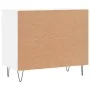 Mueble zapatero madera contrachapada blanco brillo 70x36x60 cm de , Zapateros y organizadores de calzado - Ref: Foro24-831438...