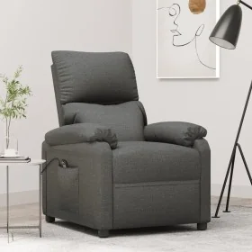 Sillón elevable tela gris oscuro by , Armchairs - Ref: Foro24-3109593, Price: 310,51 €, Discount: %
