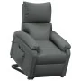Sillón elevable tela gris oscuro de , Sillones - Ref: Foro24-3109593, Precio: 310,49 €, Descuento: %