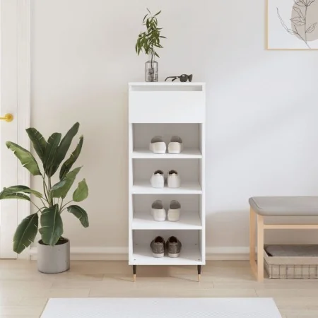 Mueble zapatero madera contrachapada blanco 40x36x105 cm von , Schuhregale und Schuhorganisatoren - Ref: Foro24-831452, Preis...