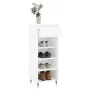 Mueble zapatero madera contrachapada blanco 40x36x105 cm von , Schuhregale und Schuhorganisatoren - Ref: Foro24-831452, Preis...