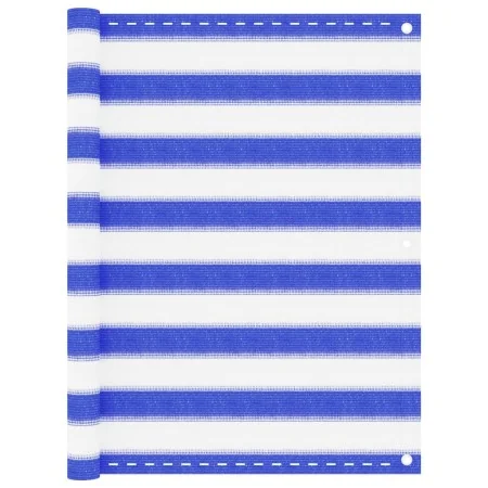 Toldo para balcón HDPE amarillo y blanco 90x600 cm von , Sonnenschirme - Ref: Foro24-310891, Preis: 20,12 €, Rabatt: %