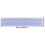 Toldo para balcón HDPE amarillo y blanco 90x600 cm von , Sonnenschirme - Ref: Foro24-310891, Preis: 20,12 €, Rabatt: %