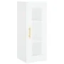 Armario de pared blanco 34,5x34x90 cm by , Sideboards - Ref: Foro24-828900, Price: 55,19 €, Discount: %