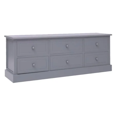 Mueble para TV madera de paulownia gris oscuro 108x30x40 cm von , TV-Möbel - Ref: Foro24-338526, Preis: 141,01 €, Rabatt: %