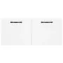Armario de pared madera de ingeniería blanco 80x36,5x35 cm de , Taquillas y armarios de almacenamiento - Ref: Foro24-830068, ...
