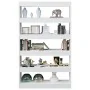 Estantería de libros/divisor de espacios blanco 100x30x166 cm by , Bookcases and shelves - Ref: Foro24-811763, Price: 91,79 €...