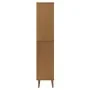 Librería MOLDE madera maciza de pino marrón 85x35x170,5 cm by , Bookcases and shelves - Ref: Foro24-350540, Price: 113,05 €, ...