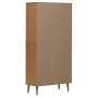 Librería MOLDE madera maciza de pino marrón 85x35x170,5 cm by , Bookcases and shelves - Ref: Foro24-350540, Price: 113,05 €, ...