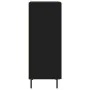 Aparador de madera contrachapada negro 34,5x34x90 cm by , Sideboards - Ref: Foro24-830461, Price: 69,27 €, Discount: %