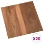 Tarimas de suelo autoadhesivas 20 uds PVC marrón 1,86 m² de , Suelos y moquetas - Ref: Foro24-330137, Precio: 45,29 €, Descue...