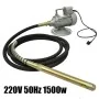 220 V 50 Hz 1500 W Vibrador Motor De Hormigón Manguera De 6M by , Masonry tools - Ref: Foro24-140257, Price: 333,85 €, Discou...
