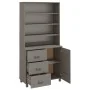 Aparador HAMAR madera de pino maciza gris claro de , Aparadores - Ref: Foro24-3100925, Precio: 210,94 €, Descuento: %