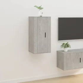 Mueble para TV de pared gris hormigón 40x34,5x80 cm von , TV-Möbel - Ref: Foro24-816676, Preis: 54,46 €, Rabatt: %