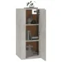Mueble para TV de pared gris hormigón 40x34,5x80 cm by , TV Furniture - Ref: Foro24-816676, Price: 54,46 €, Discount: %