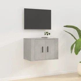 Mueble para TV de pared gris hormigón 57x34,5x40 cm by , TV Furniture - Ref: Foro24-816620, Price: 38,77 €, Discount: %