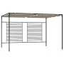 Cenador con techo retráctil gris taupe 3x4x2,3 m 180 g/m² von , Zelte und Pavillons - Ref: Foro24-313624, Preis: 303,56 €, Ra...