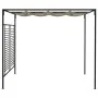 Cenador con techo retráctil gris taupe 3x4x2,3 m 180 g/m² von , Zelte und Pavillons - Ref: Foro24-313624, Preis: 303,56 €, Ra...