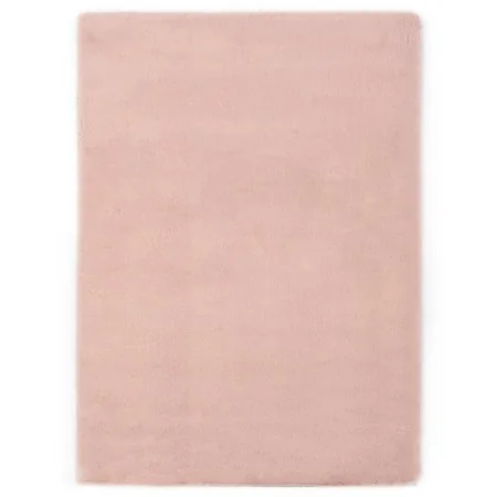 Alfombra de pelo sintético de conejo rosa envejecido 160x230 cm de , Alfombras - Ref: Foro24-285086, Precio: 87,28 €, Descuen...